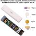 Tablet Pill Dose Box - 7-Grid Green Organizer for Vitamins & Medication | On-the-Go Travel Case - Buy Online on GoSupps.com