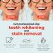 Zimba Teeth Whitening Strips for Sensitive Teeth - Vegan White Strips with Coconut, Mint, and Peach Flavors - 84 Strips Included - Buy Online on GoSupps.com