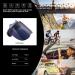 Hapifri Face Shield Sunglasses Sun Visor UPF 70+ UV Protection for Outdoors Sports - Black Small - Buy Online on GoSupps.com