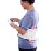 Decompression Back Belt lumbar peg belts with decompression kidney belt to relieve pain in the lower back area (color: automatic size: l) l automatic