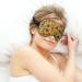 Shop Vintage Colorful Polka Dot Sleep Mask for Women - Adjustable Eye Shades with Elastic Strap | International Shipping Available - Buy Online on GoSupps.com