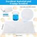 400 Pcs Orange Scented Absorbent Commode Liners - Disposable Toilet Liners for Adults, Elderly, Disabled - Reduces Odor in Bedpans & Toilet Chair Buckets - Buy Online on GoSupps.com