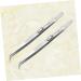 Handcrafted Stainless Steel Dressoos 2-Part Set - Professional Jewelry & Space Tweezers for Precision - Buy Online on GoSupps.com