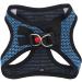 LOOK ANDES CARE CARRAME: Adjustable Reflective Cat Harness & Leash Set with Breakable Dishes for Cats and Puppies (Chest: 30-35cm) - Black - Buy Online on GoSupps.com