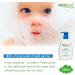 Vitalkind Milky Bubble Bath for Boys - Premium Natural Bubble Bath with Organic Almond Oil and Betaine for Sensitive Skin - 200ml - Pack of 2 - Buy Online on GoSupps.com