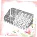 DRESSOOS Box Lip Shadow Storage Lipsticks Eye Pressed for Blusher Cosmetic Acrylic Gross Stand Transparent - Buy Online on GoSupps.com