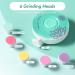 Brencco Electric Baby Nail File with 6 Interchangeable Heads - Low Noise Newborn Nail Trimmer - Buy Online on GoSupps.com