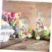 Yardenfun 20pcs Small Light Bulb Candy Bottle Juice Bottles DIY Candy Bottle with Cover Ornament Banquet - Buy Online on GoSupps.com