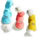 BPS Waterproof Rain Jacket for Pets - Hooded Durable 100% Polyester for Small Medium & Large Dogs - Yellow (S) | BPS-9700AM - Buy Online on GoSupps.com