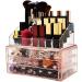 Pink Diamond Jewelry & Cosmetic Box with Brush Holder - Storage Display Cube with 4 Drawers - 2 Piece Set - Buy Online on GoSupps.com