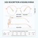 Shop KaeoISFU Retro Oval Metal Frame Reading Glasses for Men & Women - Stylish Blue Light Filter Computer Glasses - 1.0 Diopters - Buy Online on GoSupps.com