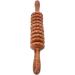 Jiawu Wooden Manual Fascia Massage Roller - Handheld Body Massager for Cellulite Relief Wound Recovery & Muscle Tension Reduction - Buy Online on GoSupps.com