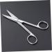 Curved Stainless Steel Eyebrow Scissors | Precision Makeup Scissors for Perfect Brows - International Shipping - Buy Online on GoSupps.com