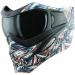 VForce Special Edition Grill Paintball Mask Goggle - Spangled Hero Red/Blue/White - Smoke & Clear Lens - Buy Online on GoSupps.com