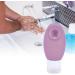 Convenient and Eco-Friendly Travel Container - Compact Silicone Bottle for Shower Gel Conditioner and More (Purple) - Buy Online on GoSupps.com