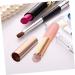 Set of 2 Lip Make-Up Brush Pink Make-Up Brush Lipstick Make-Up Brush Concealer Lipstick Brush Cangzhou Applicator Metal - Buy Online on GoSupps.com