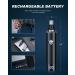 Buy Ear & Nose Hair Trimmer with LED Display - Painless USB Rechargeable IPX7 Waterproof Dual Edge Blades for Men & Women - Buy Online on GoSupps.com
