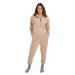 BABA WEST Organic Cotton Comfortable Maternity Loungewear - Camel Two-Piece Pregnancy Loungesuit XS