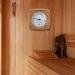 Haowul 2-in-1 Wooden Thermo-Hygrometer | Digital Sauna Room Thermometer & Humidity Meter | Essential Sauna Accessories - Buy Online on GoSupps.com