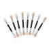 Baluue 20pcs Latex Eye Shadow Stick Sponge Eye Makeup Brushes Maquillaje Eye Makeup Plastic