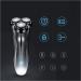 Buy 3D Rechargeable Waterproof Electric Razor for Men | Wet & Dry Rotary Shaver with Pop-up Trimmer | LED Display & 150 Mins Battery Life - Buy Online on GoSupps.com