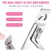 Nail Extension Clipper U-Shaped Tip Cutter Acrylic Nail Clipper Professional Rustproof Manicure False Nails Trimmer Fake Gel Sharp Pedicure Nail Care Tools Nail Clipper Beauty Tip Cutte (Pink) - Buy Online on GoSupps.com