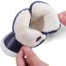 LACOFIA Toddler Snow Boots | Anti-Slip Rubber Sole | Waterproof & Warm | 6 UK Child | Navy Blue - Buy Online on GoSupps.com