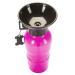 GOODS+GADGETS dog drinking bottle with integrated drinking bowl travel water bottle car dog bottle with water bowl 600ml red