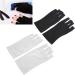 LED Nail Art Curing Lamp Anti UV Glove Skin Care Glove for Nail Dryers Beauty Personal Care Protection Nail Art Gloves Accessories Tool 1 Pair(White) - Buy Online on GoSupps.com