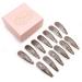 Dofash 20 Pieces 2IN/5CM Hair Snap Clips Snap Hair Clips Hair Clips Hair Accessories for Girls Women (Brown)