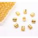 50 Pieces Gold Aluminum Dreadlocks Beads - Metal Hair Decoration & DIY Braiding Accessories - Buy Online on GoSupps.com
