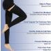 Beister Thigh High Footless Compression Sleeves - X-Large, Black - 20-30 mmHg Graduated Support - Buy Online on GoSupps.com