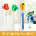 4 Pack Toothbrush Head Covers - Travel Protector Caps for Brush Hygiene on the Go - Buy Online on GoSupps.com