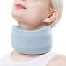 Neck Collar Adjustable Soft Neck Support Foam Brace | Neck Support Brace for Sleeping Relieves Neck and Spine Pressure Aligns Stabilizes Vertebrae for Women& Men Blue M
