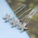 Vintage Seestern Hairpins - Silver Rhinestone Wedding Hair Accessories | 3-Piece Set for Brides & Girls - Buy Online on GoSupps.com