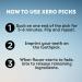 Xero Picks Tea Tree Infused Toothpicks for Fresh Breath & Dry Mouth - 60 Picks, Mint Flavor - 3 Pack - Buy Online on GoSupps.com