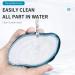 Bleam Crystal Hair Eraser 2023 Magic Painless Hair Removal Tool | Eco-Friendly Reusable Hair Eraser for Soft Skin | Blue - Buy Online on GoSupps.com