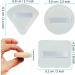 3PCS Washable Soft Powder Puff Makeup Sponge Set - Triangle/Square/Round Shapes with Strap for Loose Powder, Foundation - Wet/Dry Application - Reusable Powder Puff - Buy Online on GoSupps.com