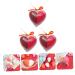 Heart-Shaped Makeup Sponge Set - 3 Beauty Powder Puffs for Flawless Skin | Hydrophilic Polyurethane Blending Sponges for Eye & Face Makeup | Perfect for Travel - Buy Online on GoSupps.com