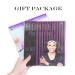 BONNET QUEEN Braid Bonnet | Extra Long Foldable Silk & Satin Hair Bonnet for Sleeping | Locs Black - Buy Online on GoSupps.com