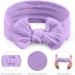 Aolso Baby Girl Nylon Headbands 15pc Set - Newborn to Toddler Hair Accessories with Twist Style Bows - Buy Online on GoSupps.com