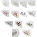 3D Flower Nail Steel Beads Leaf Nails Art Nails Art Decorations Nails Art Supplies for Acrylic Nails 3D Flower Nail Leaf Nails Art Steel Beads Nails Art Decorations - Buy Online on GoSupps.com