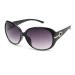 JM Classic Bifocal Reading Sunglasses for Women Vintage Reading Glasses Outdoor UV Protection Black-1 2.25 x