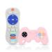 IRVY Silicone Teething Toys 2-Pack - TV Remote Control & Gaming Handle Joystick for Babies from 6 Months - Gamepad for Boys Girls Baby Molar Teether Chew Toys Set Gift (Pink + Gray)