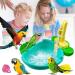 JZRH Parrot Automatic Bathtub Toys with Faucet | Multifunctional Shower Box for Small Birds | Birdbath & Fountain Combo | Bird Feeder Bowl in Four Colors - Green - Buy Online on GoSupps.com