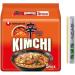 Nong Shim Kimchi Ramyun Instant Noodle Soup Halal 120g (Pack of 40) Include Free CNMART Chopsticks - Buy Online on GoSupps.com