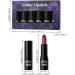  G n rique Glitter Lipstick Glitter Lip Gloss | Water and Smudge Resistant - 6 Glitter Lipsticks for Women - Ideal for Day Parties Travel Dates - Buy Online on GoSupps.com