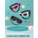 Pawaboo Dog Sunglasses  Small Dog Goggles with Adjustable Band  Waterproof Windproof Snowproof Cool Glasses for Puppy and Cat  Pink - Buy Online on GoSupps.com