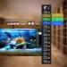 10-Piece Aquarium Thermometer Stickers - Accurate Digital Temperature Strips ( C & F) for Fish Tanks - Buy Online on GoSupps.com