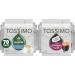 Tassimo Nabob Espresso Single Serve T-Discs 110g (5 Boxes of 14 T-Discs) & Carte Noire Long Espresso Single Serve T-Discs 110g (5 Boxes of 14 T-Discs) Coffee + Serve T-Discs Espresso 14 Count (Pack of 5)